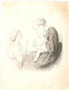 La prière du matin - Lorenz Frølich