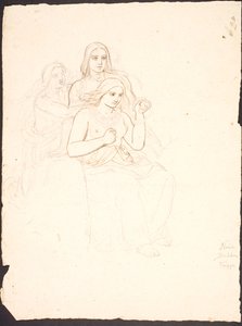Nana, Balder et Frigga - Lorenz Frølich