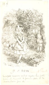 Deux petits garçons offrent des fruits à une petite fille - Lorenz Frølich