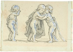 Vignette avec des enfants disant au revoir