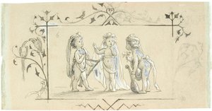 Vignette avec trois enfants avec des instruments de musique