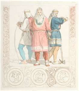 Ørvarodd, Holger Danske, Stærkodder - Lorenz Frølich
