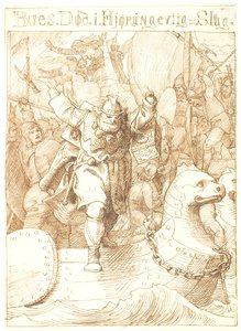 La Mort de Bues - Lorenz Frølich