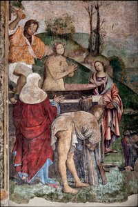 Vie de Sainte Cécile : Martyre de Sainte Cécile, détail