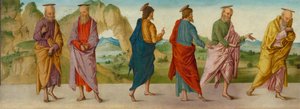 Le miracle du catafalque (panneau A), vers 1500-1506