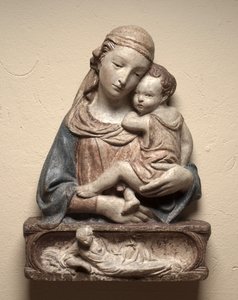 Madone et Enfant, vers 1450 - Lorenzo Ghiberti