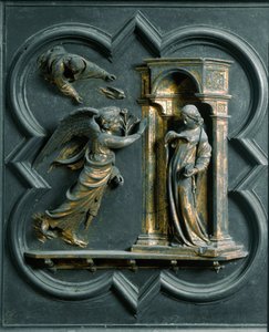 Porte Nord (appelée Porte de la Croix, au Nord), détail extérieur : L