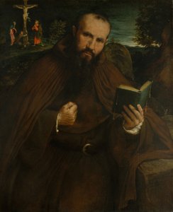 Frère Gregorio Belo de Vicenza, 1547 - Lorenzo Lotto