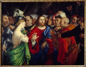 Christ et la femme adultère