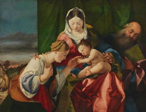 Le mariage mystique de sainte Catherine