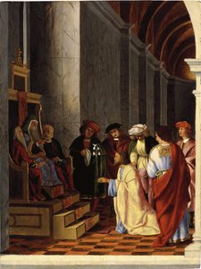 Saint Joseph devant le grand prêtre - Lorenzo Lotto