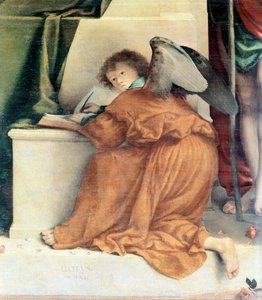 Retable de San Bernardino - Lorenzo Lotto