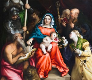 Le mariage mystique de Sainte Catherine d