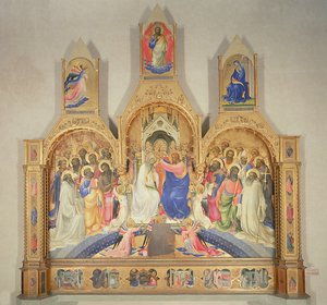 Couronnement de la Vierge, 1414 - Lorenzo Monaco