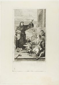 Le miracle de Saint Antoine de Padoue - Lorenzo Tiepolo