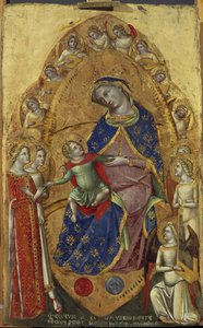 Le mariage mystique de Sainte Catherine - Lorenzo Veneziano