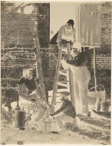 Les trieurs de haricots, c. 1857 (photo) - Louis-Adolphe Baron Humbert de Molard