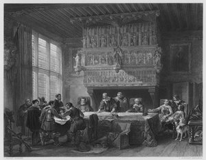 Le Conseil de guerre à Courtrai, d