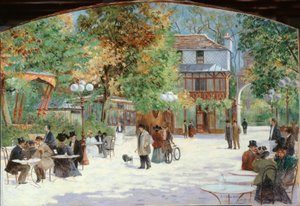Au Chalet du Château de Madrid, au Bois de Boulogne, vers 1895 - Louis Abel Truchet