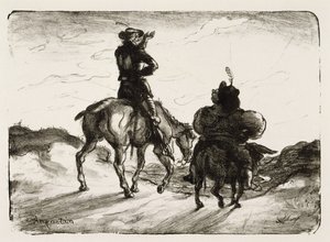 Don Quichotte et Sancho Panza - Louis Anquetin