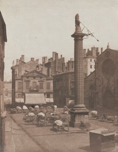 Place des Cordeliers sans Titre, vers 1852-1853 - Louis Antoine Froissart