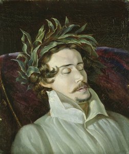 Le peintre Erwin Speckler sur son lit de mort - Louis Asher