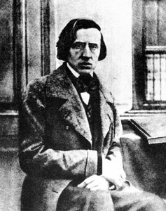 Frédéric Chopin, pianiste et compositeur polonais, 1849 - Louis Auguste Bisson
