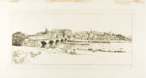 Angers : Vue panoramique