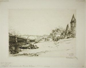 Angers : La maison du roi de Pologne - Louis Auguste Lepère