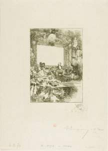 Au Chat Noir - Louis Auguste Lepère