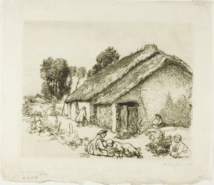 Cottage avec cinq enfants