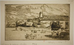 Maison du pêcheur, St. Jean-de-Mont - Louis Auguste Lepère