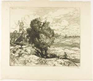 Juillet en Picardie - Louis Auguste Lepère