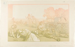Bucolique moderne - Louis Auguste Lepère