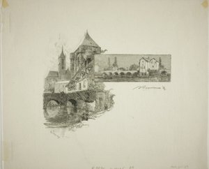 Moret : le moulin à bois