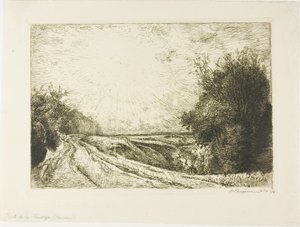 La route vers Houssoye