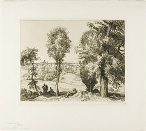 Vers Gentilly - Louis Auguste Lepère