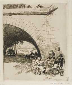Les lainiers au Pont Marie