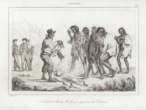 Naturelles du port du Roi Georges - Louis Auguste de Sainson