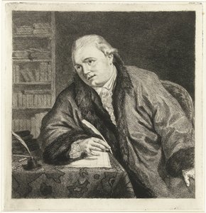 Portrait du compositeur et graveur Johan Antoni Kauclitz Colizzi - Louis Bernard Coclers