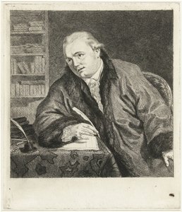 Portrait du compositeur et graveur Johan Antoni Kauclitz Colizzi - Louis Bernard Coclers