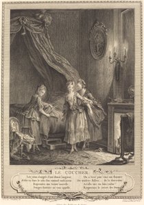 Le coucher - Louis Bosse after Sigmund Freudenberger