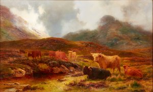 Lande à Clachaig, Glencoe - Louis Bosworth Hurt