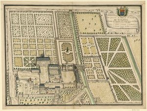 Abbaye de Bourgueil, plan général