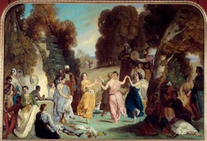 La danse des Muses - Louis Boulanger