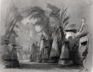 Décor de scène pour 