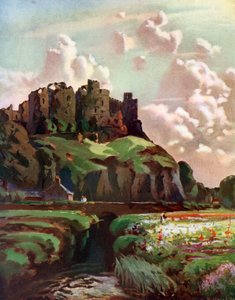 Château de Harlech, Merionethshire, Pays de Galles, 1924-1926
