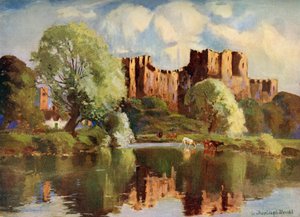 Château de Ludlow, Shropshire, 1924-1926 - Louis Burleigh Bruhl