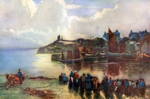 Château et port de Tenby, Pembrokeshire, Pays de Galles