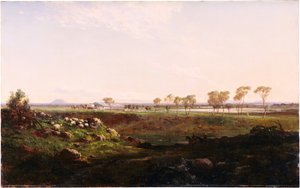 Bergerie de Mount Fyans près de Camperdown, 1869 - Louis Buvelot